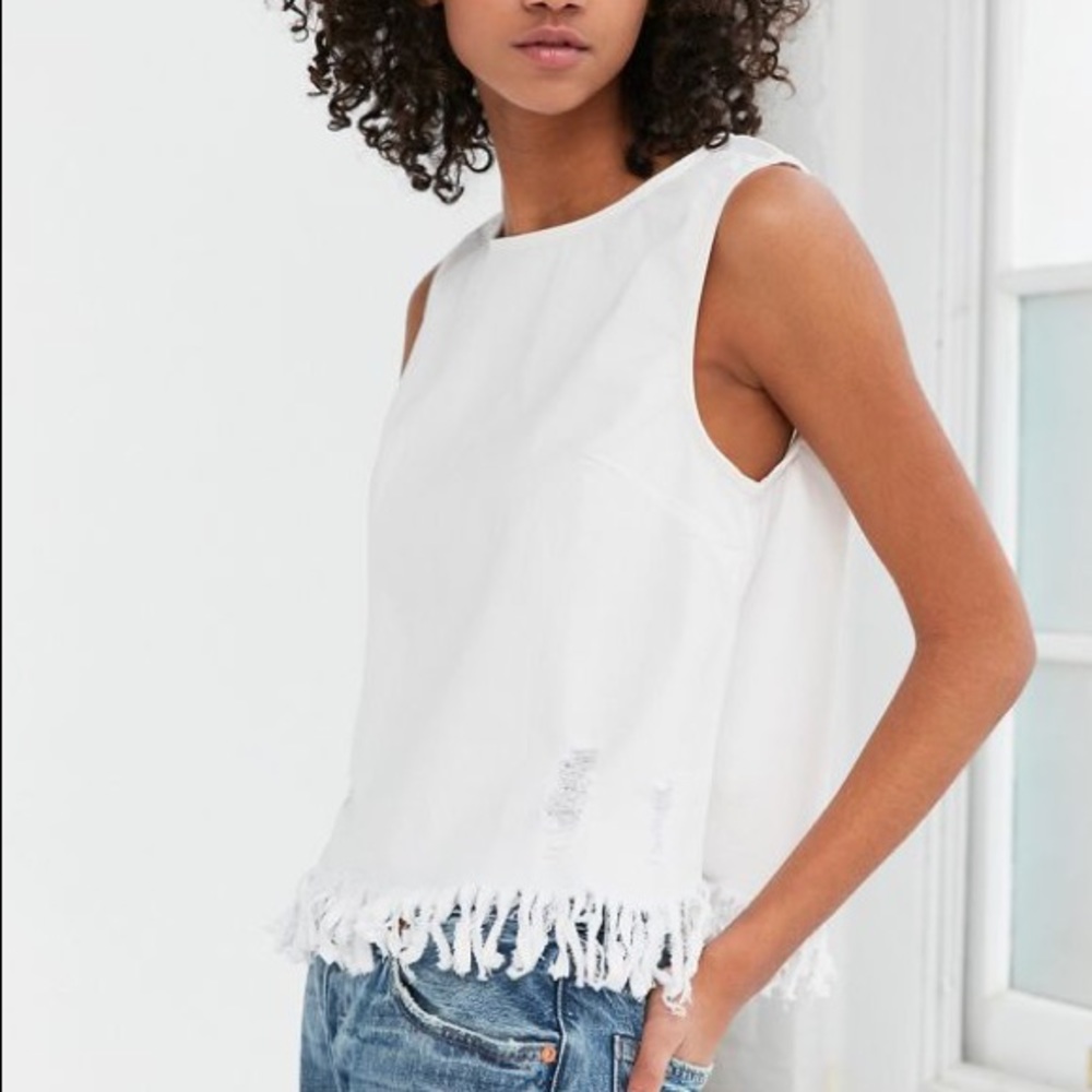 HP✨Urban Outfitters Silence + Noise Denim Tank Top